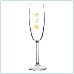 GLASSWARE WITH ETCH